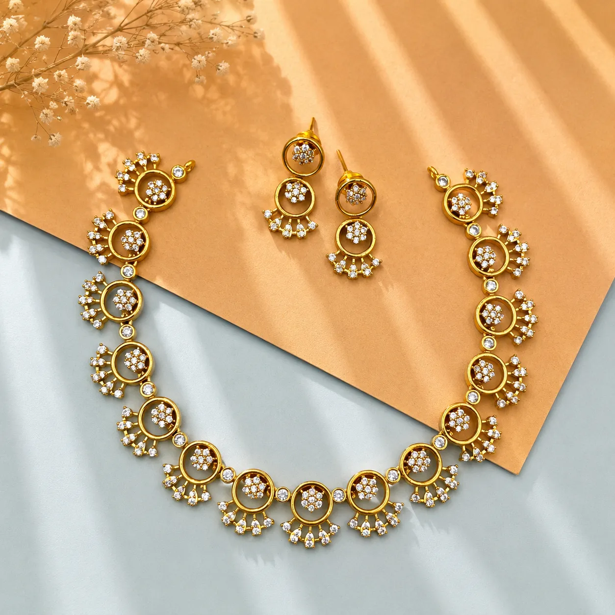 Blossom necklace set