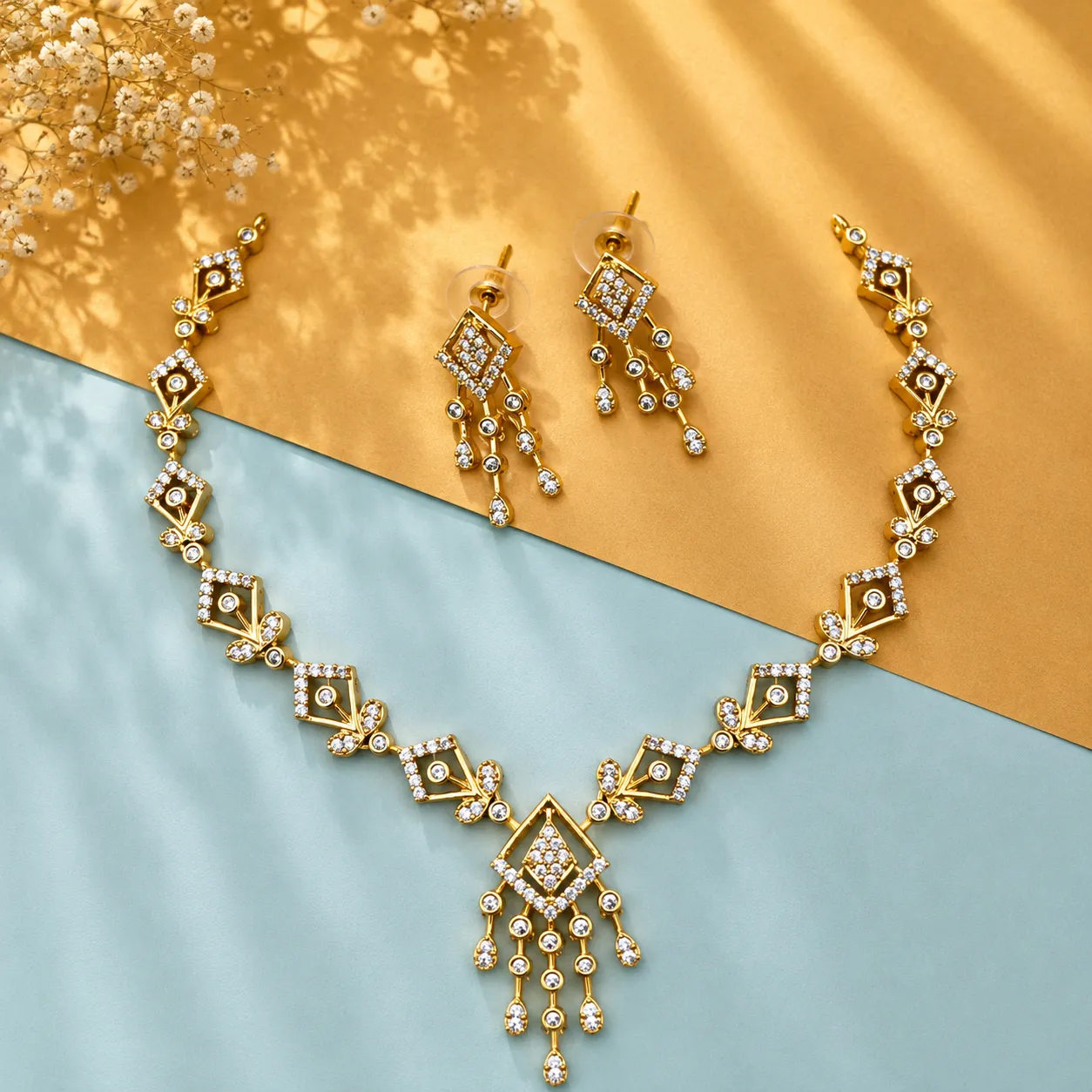 Blossom necklace set