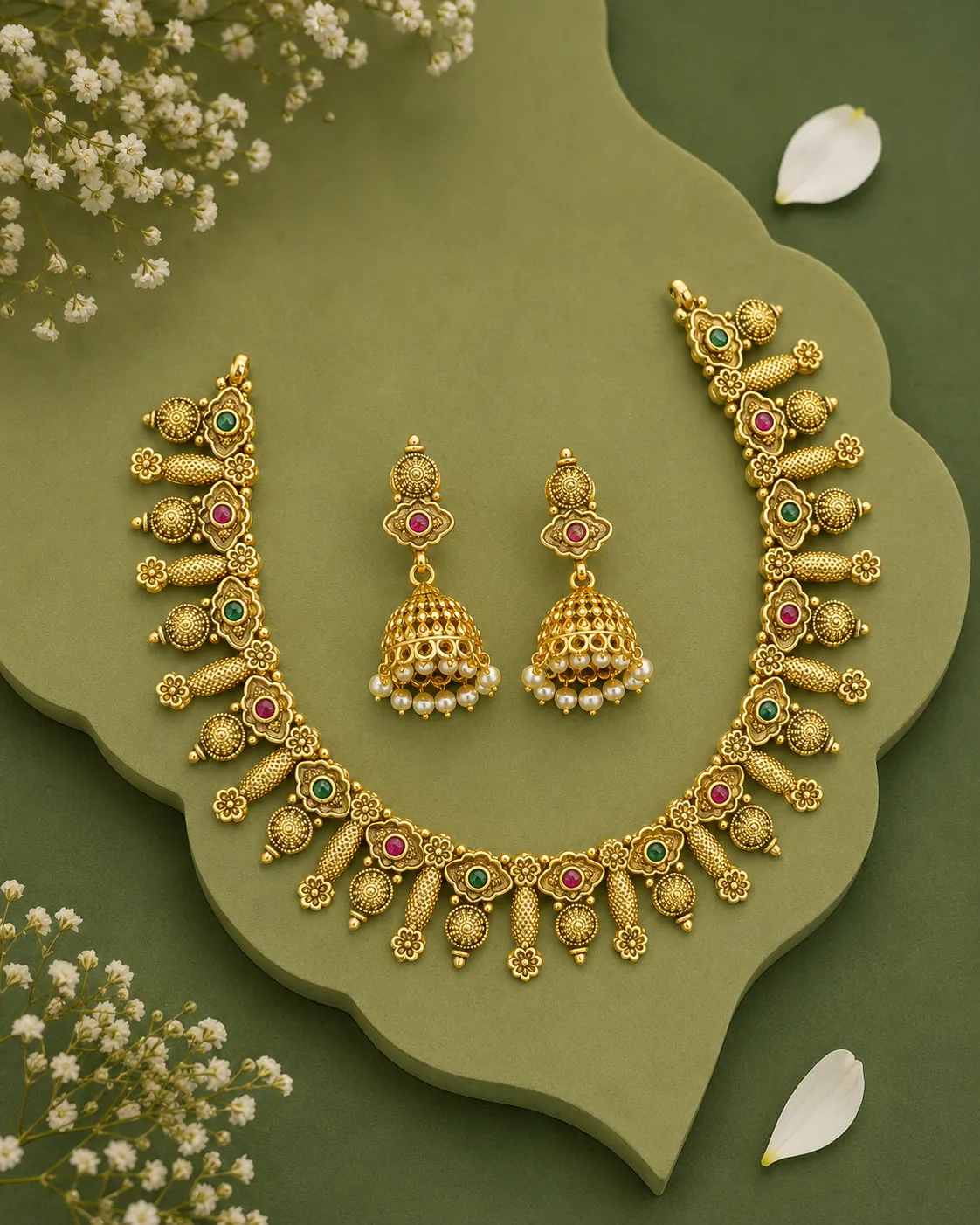 Swarna Maragatham Set