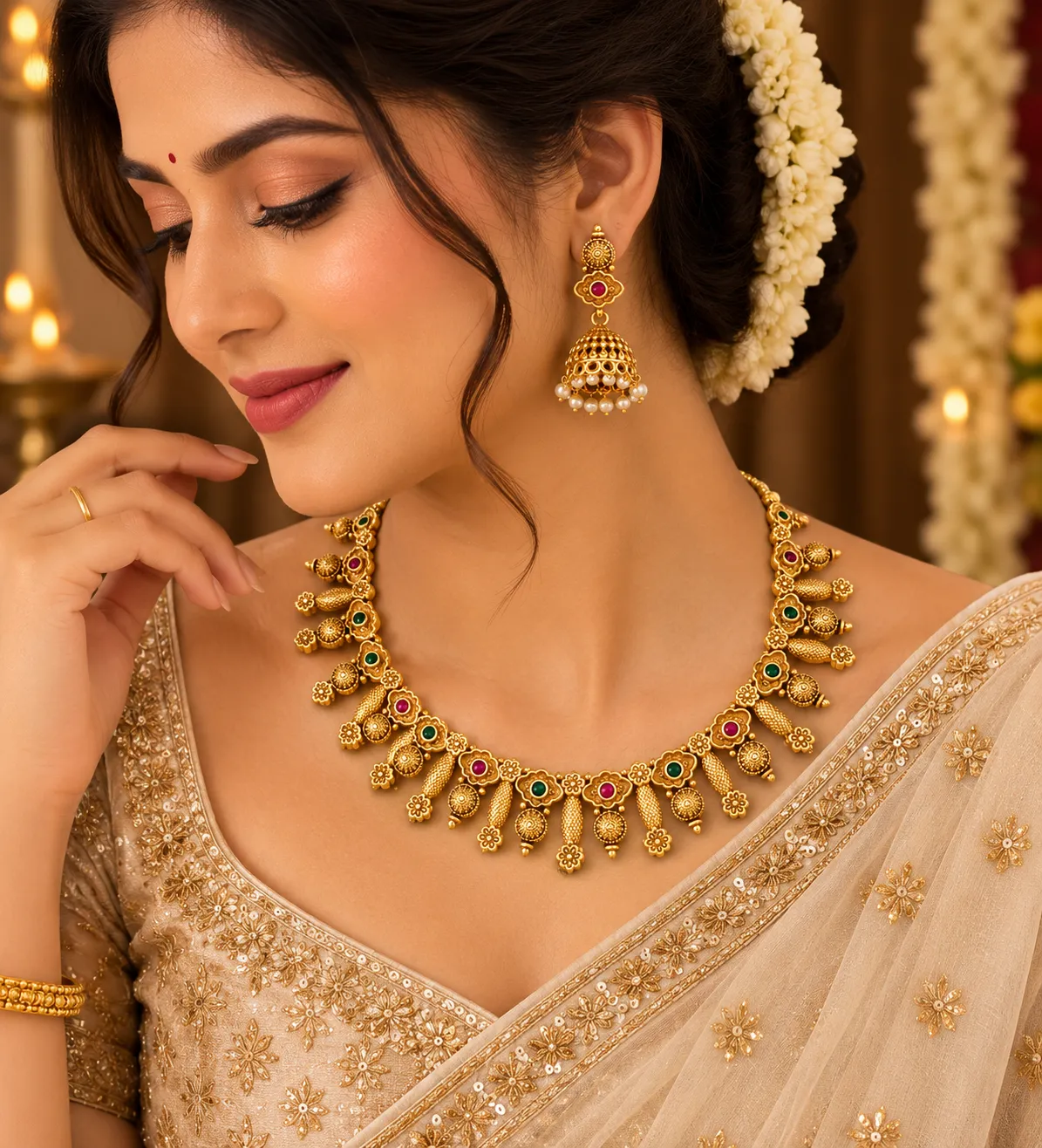Swarna Maragatham Set