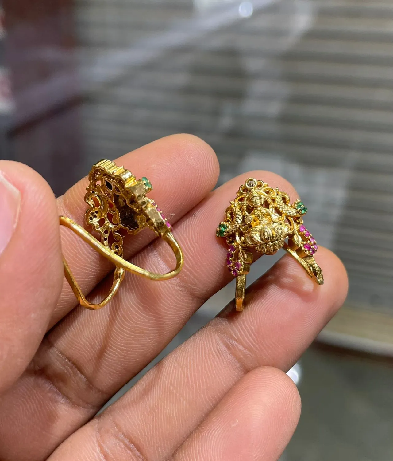 Ruby Bloom Finger Rings ✨
