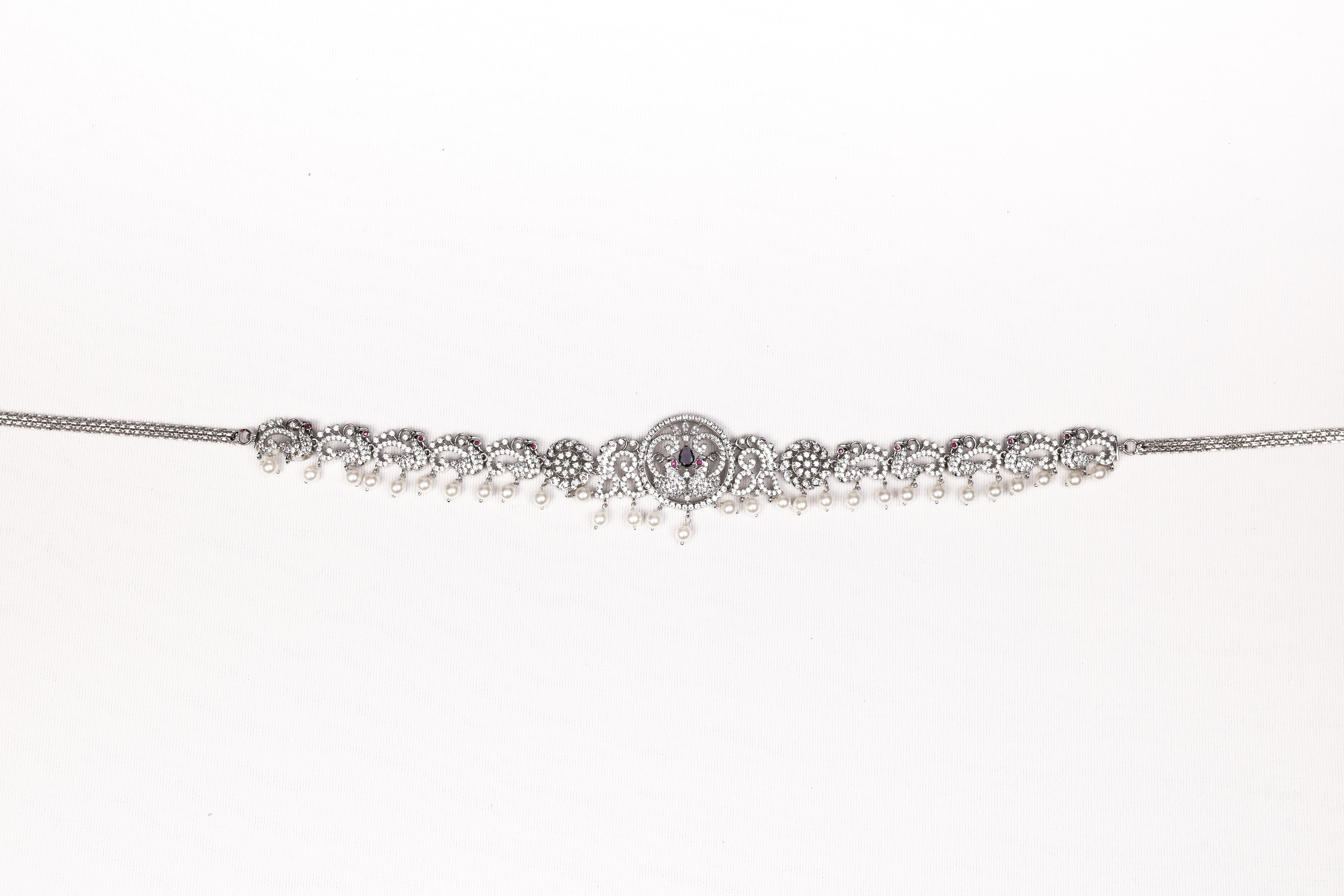 Chandrika Silver Oddiyanam