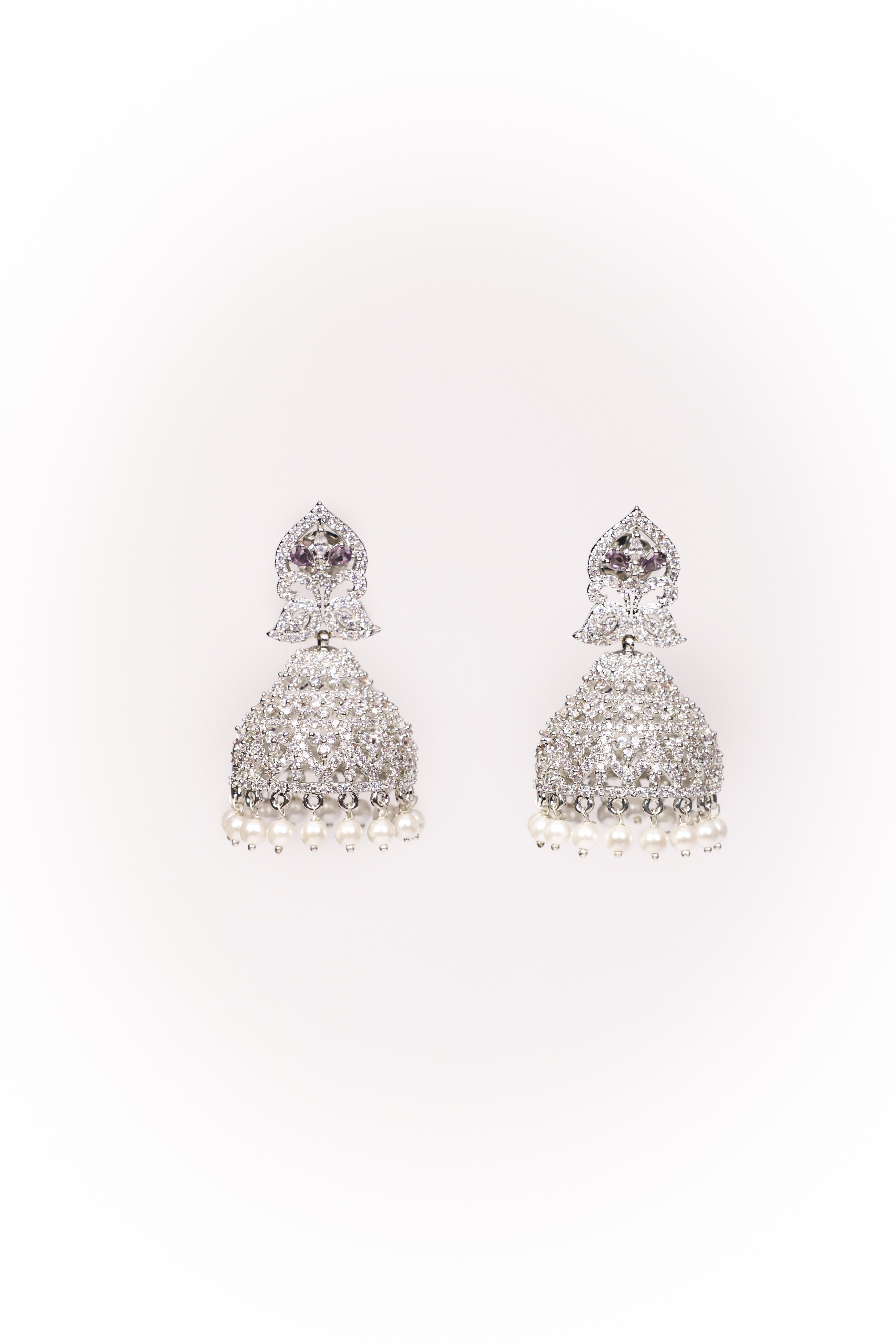 Chandrika pearl jhumka