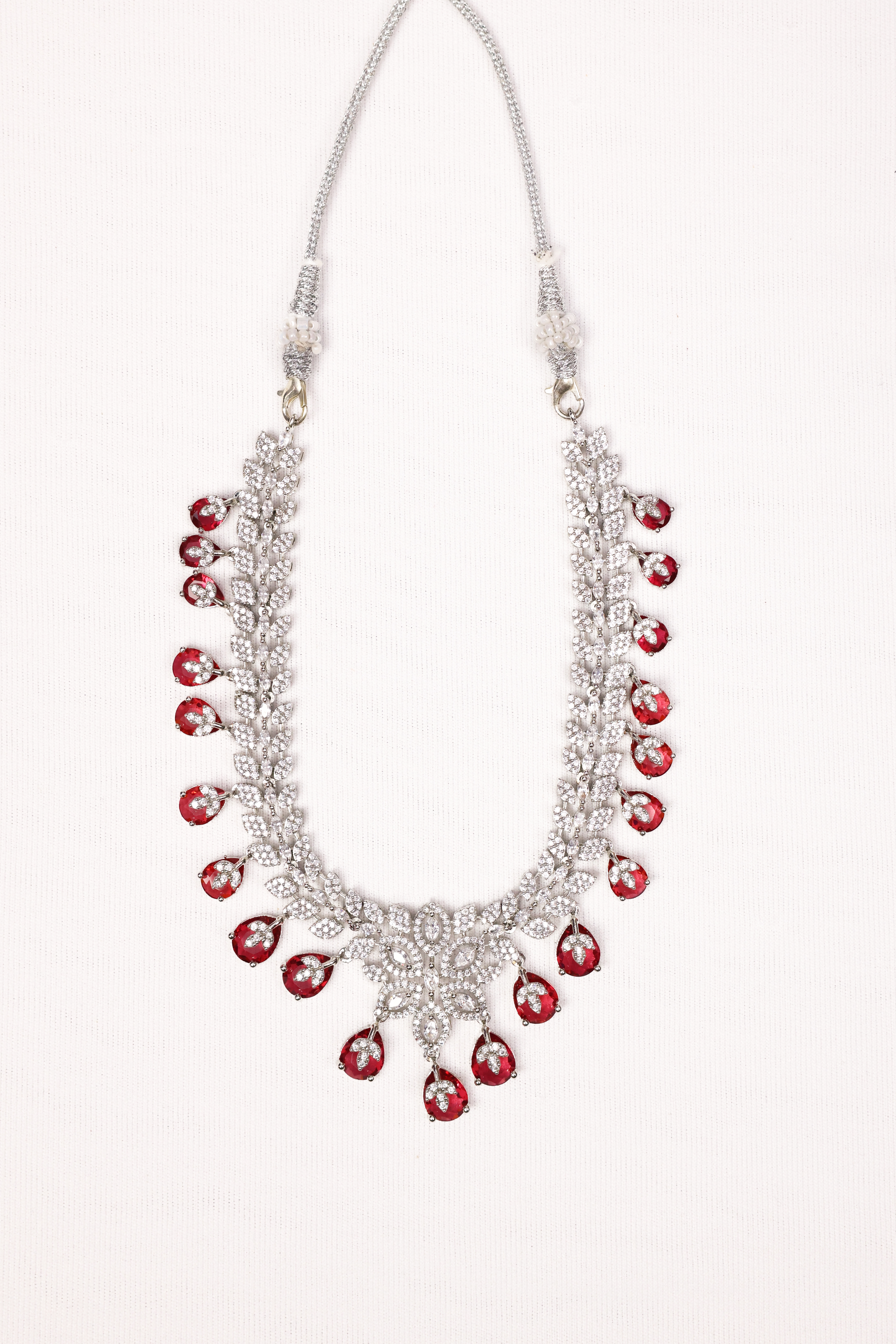 Ruby Rain Necklace