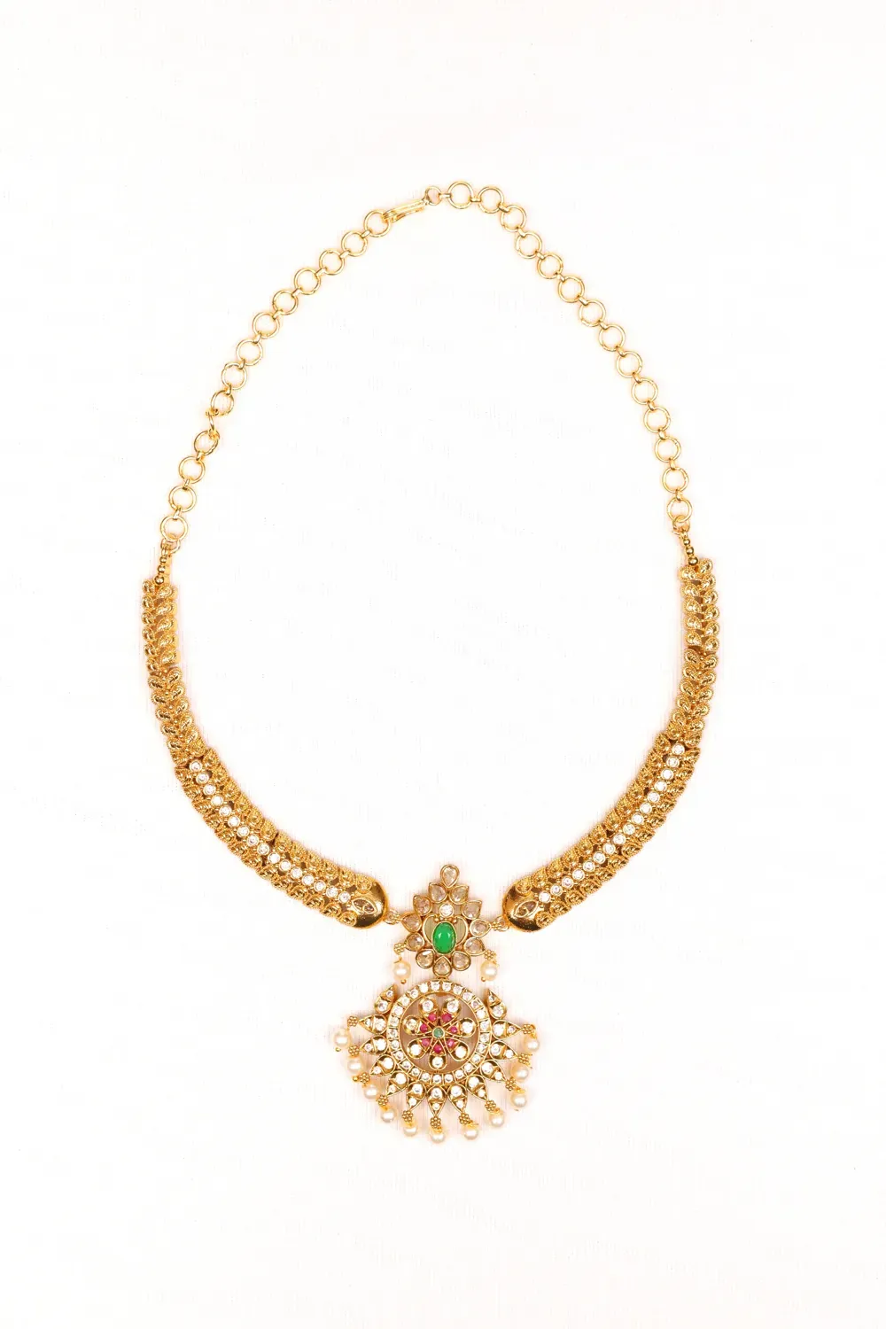 Rathna Pushpa Alangaram with Drops