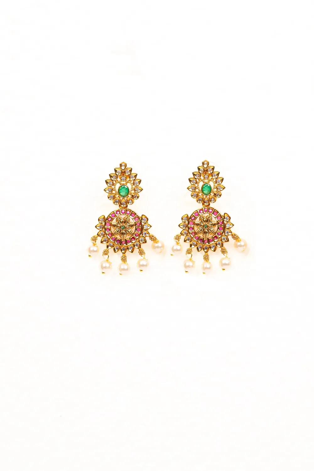 Rathna Pushpa Alangaram with Drops