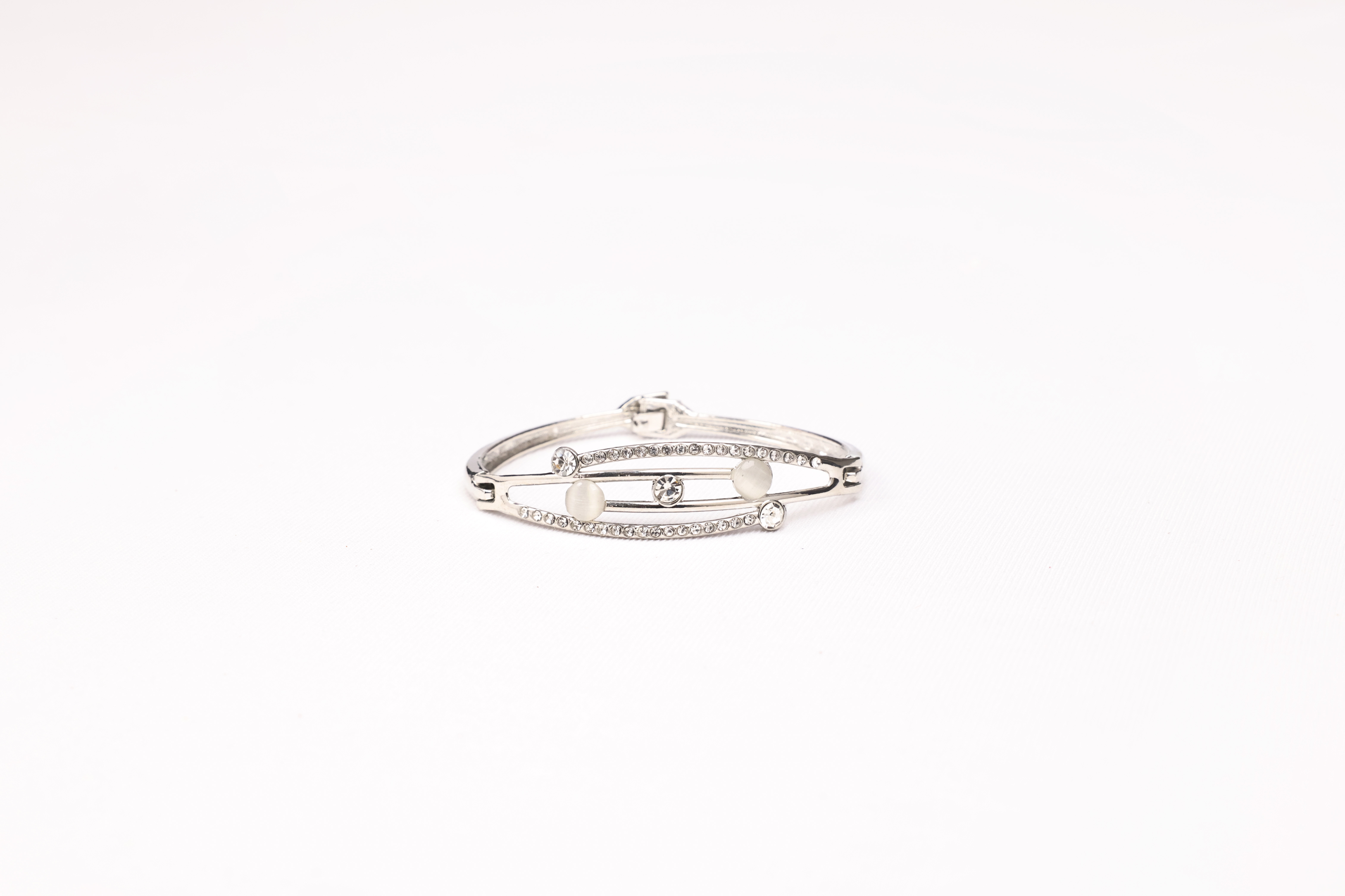 Twin Line Crystal Bracelet