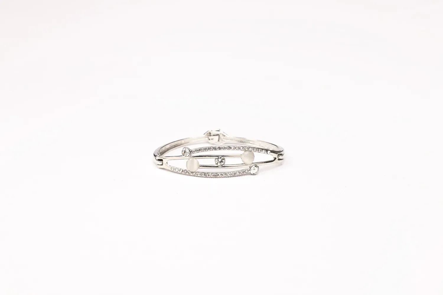 Twin Line Crystal Bracelet