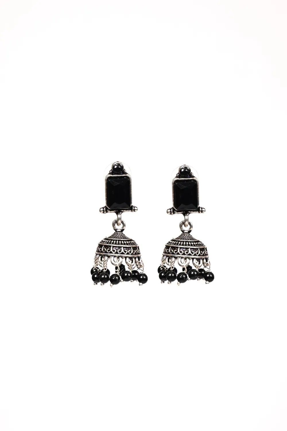 Multicolour Jhumka earrings