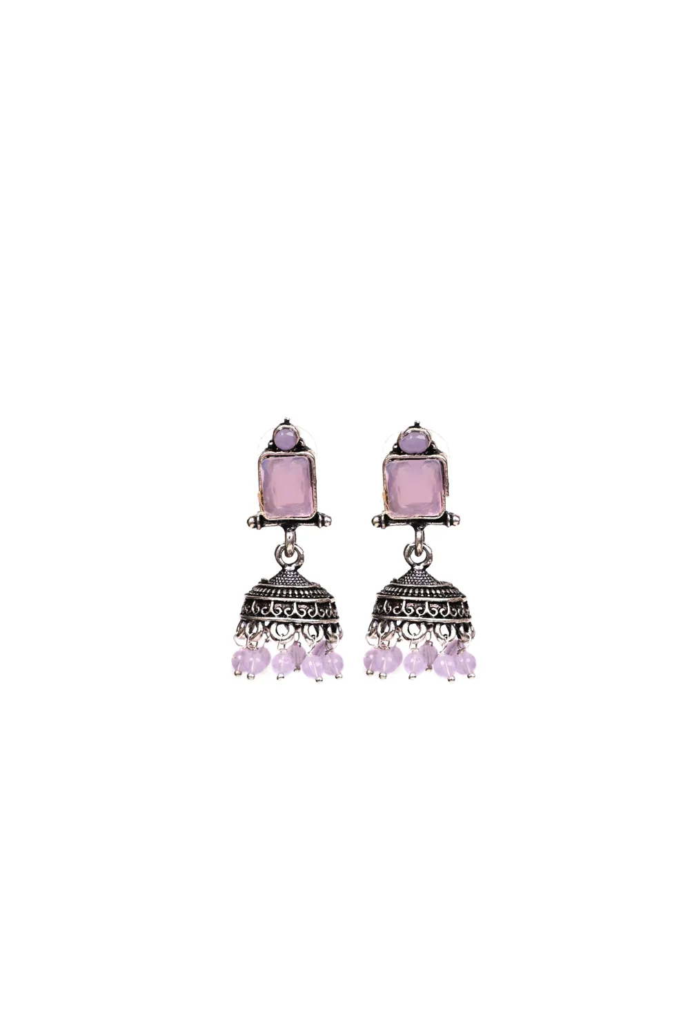 Multicolour Jhumka earrings