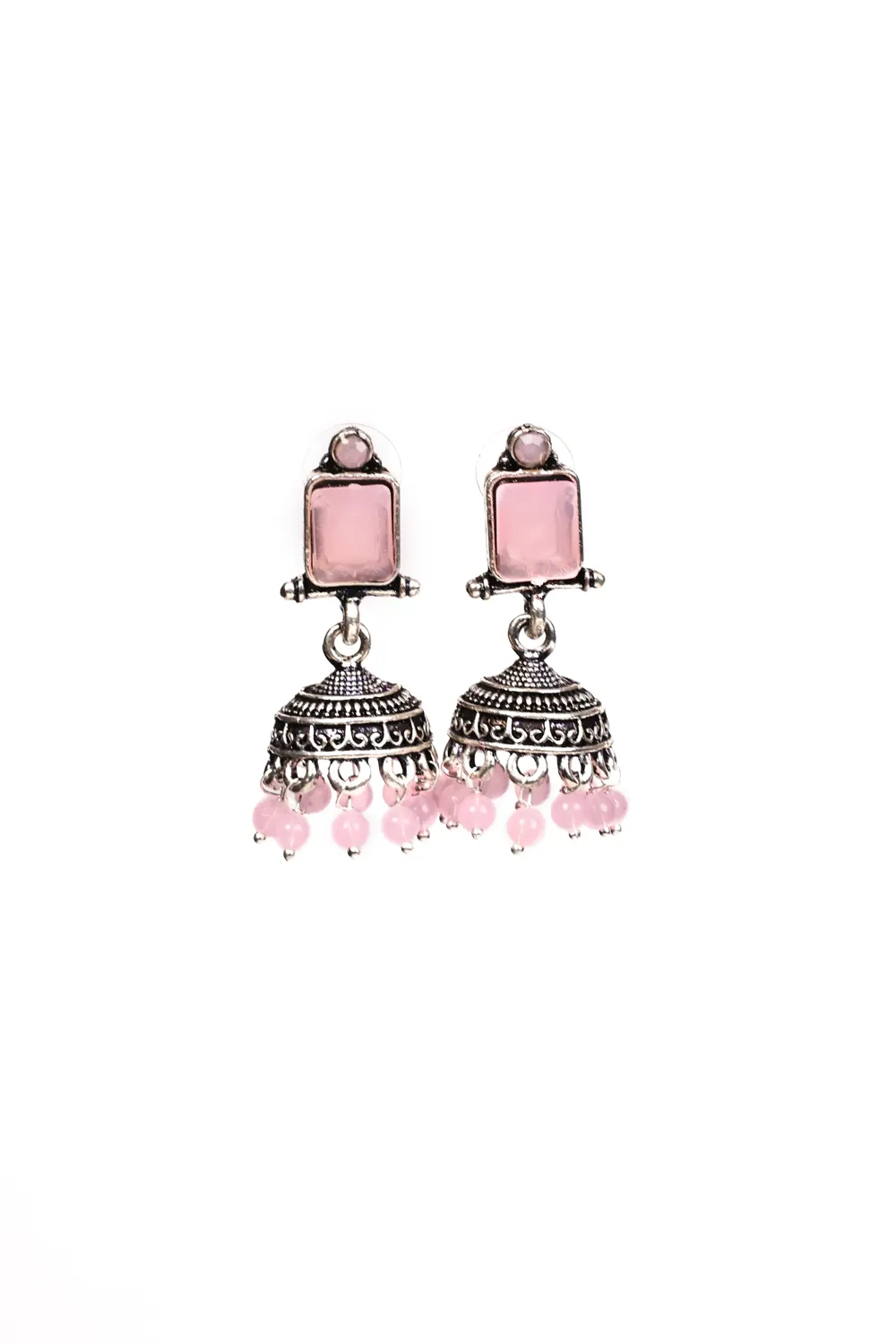 Multicolour Jhumka earrings