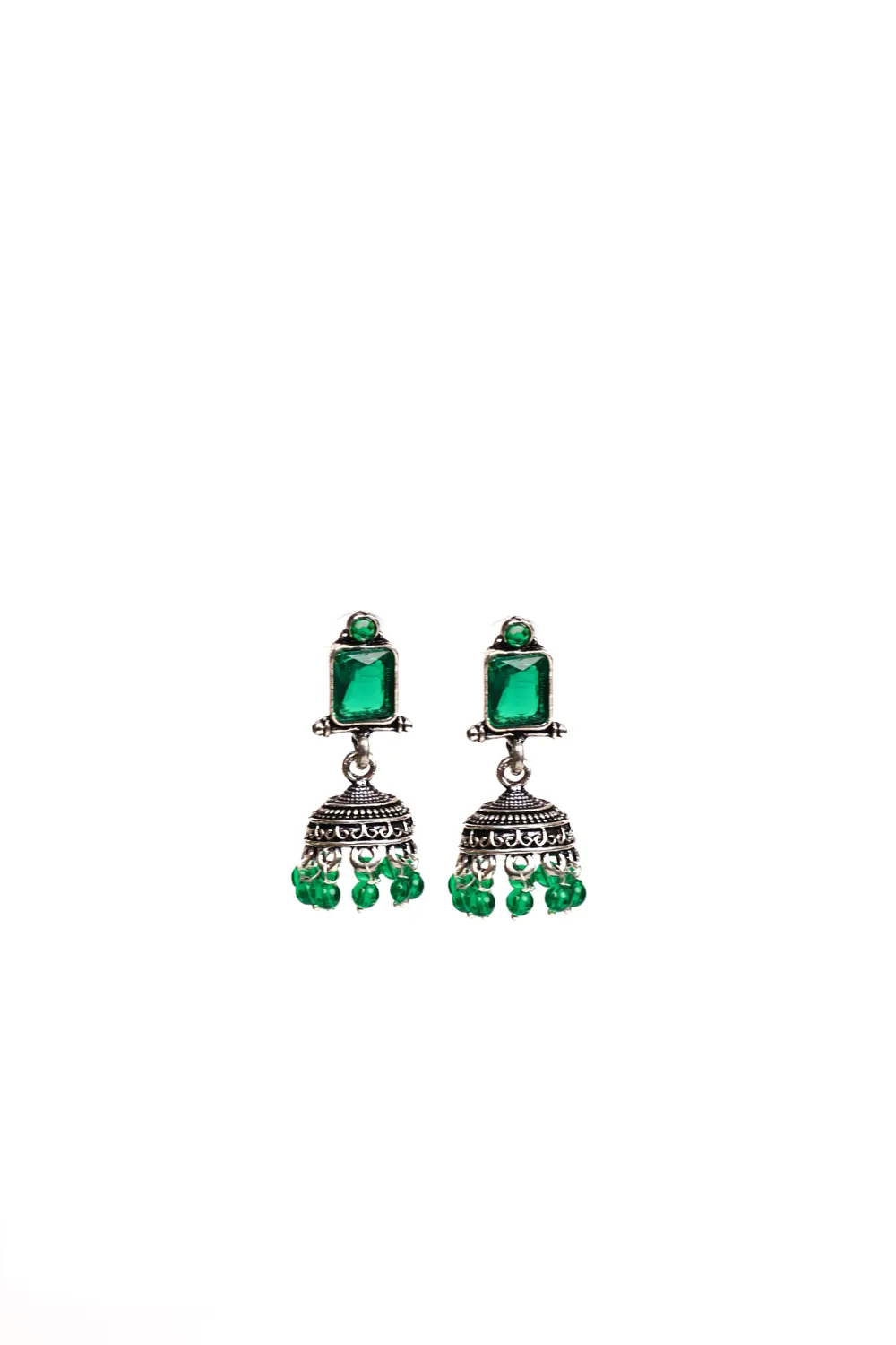 Multicolour Jhumka earrings