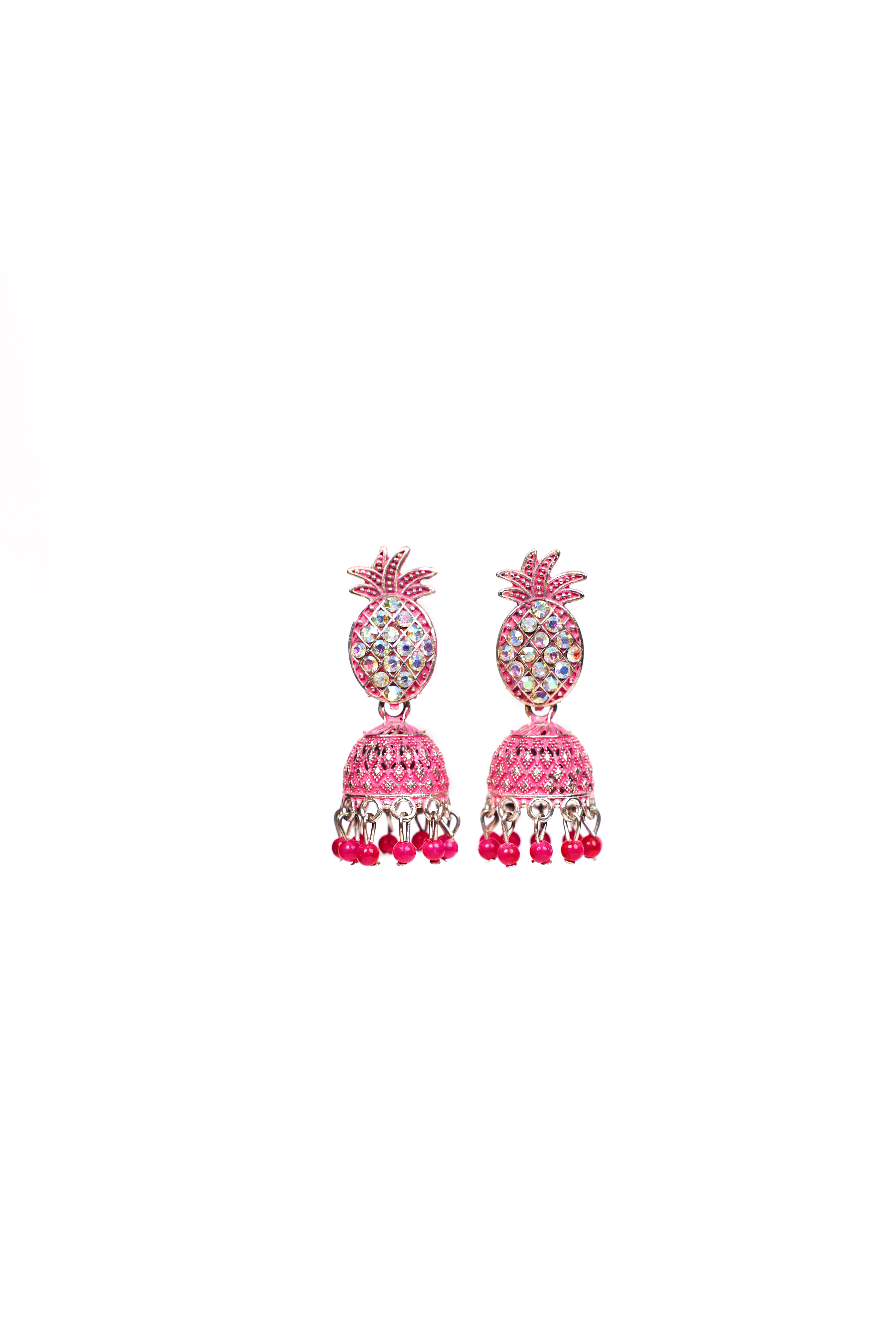 Ananas Pink Jhumka
