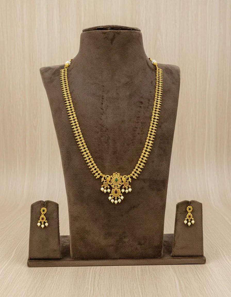 Mayura anti necklace