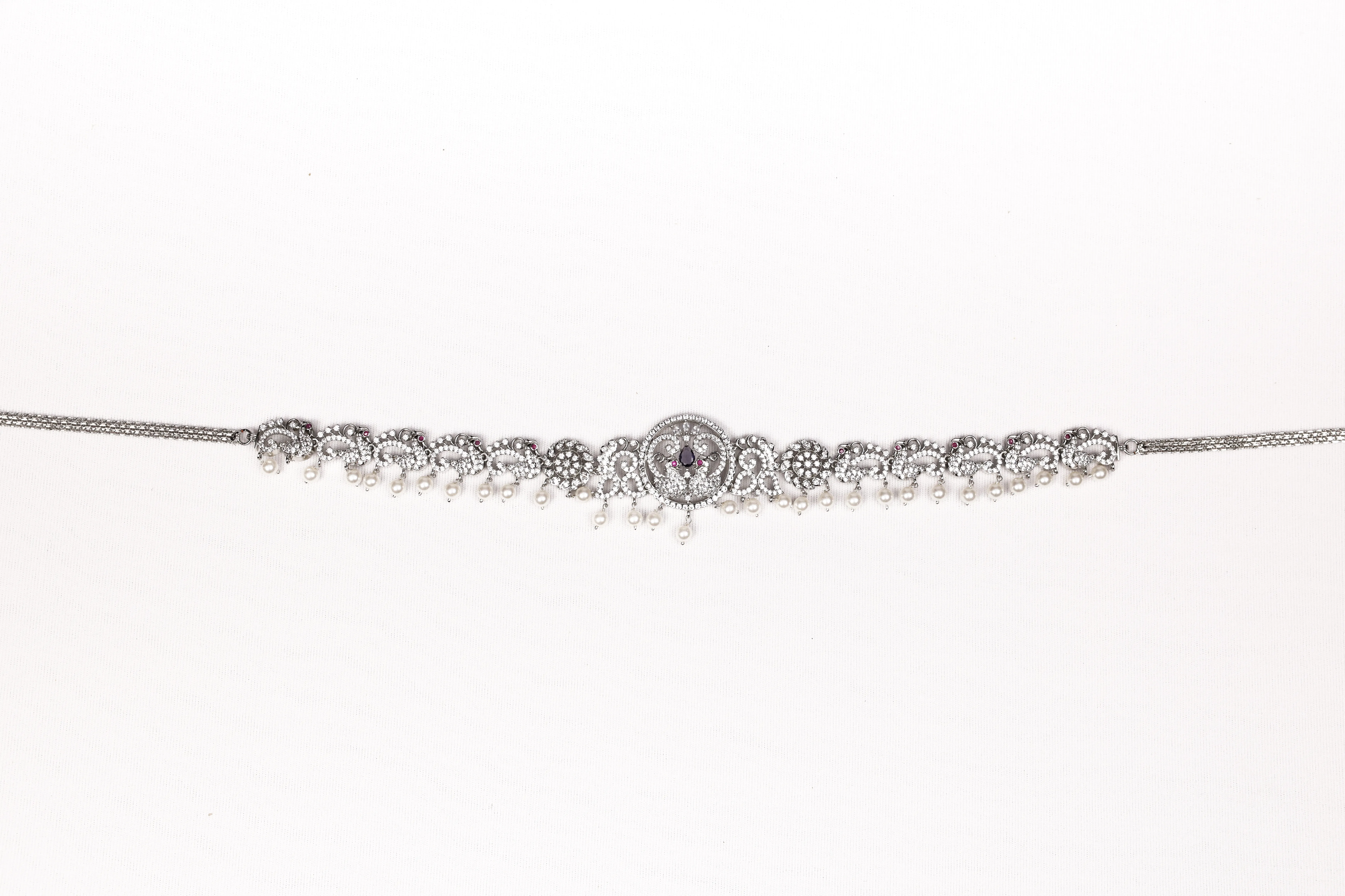 Chandrika Silver Oddiyanam