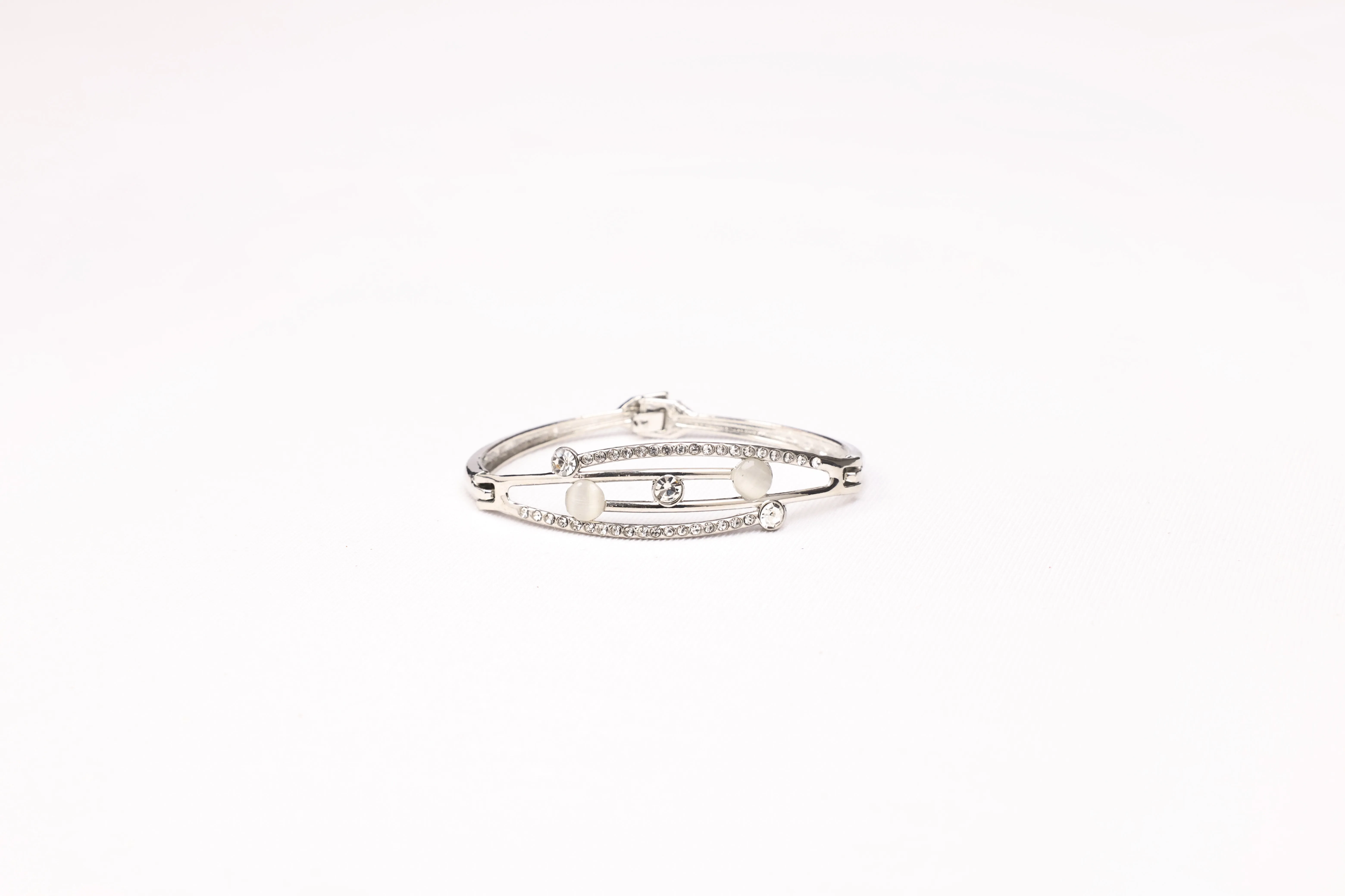 Twin Line Crystal Bracelet