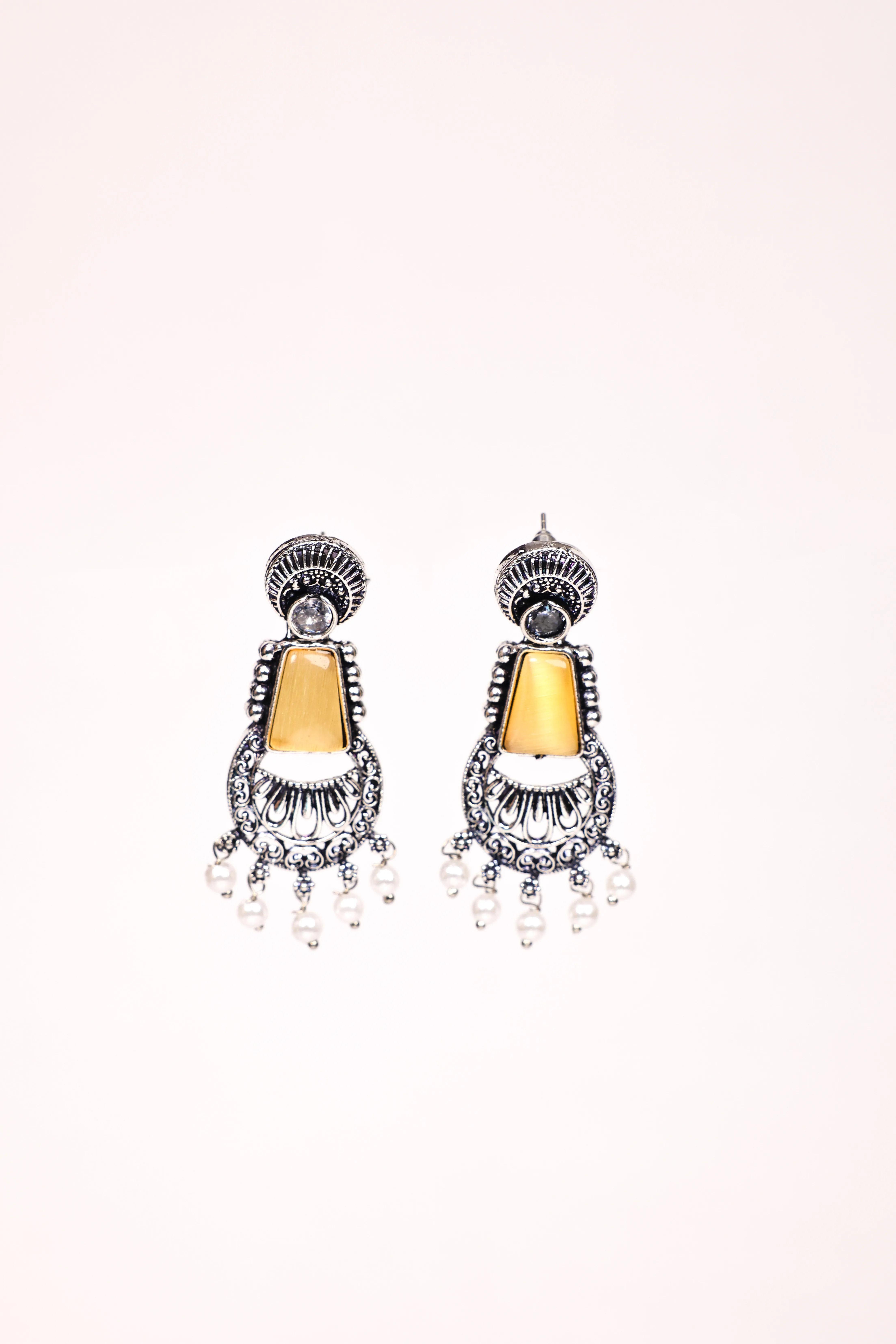 Multicolour Pearl Jhumka