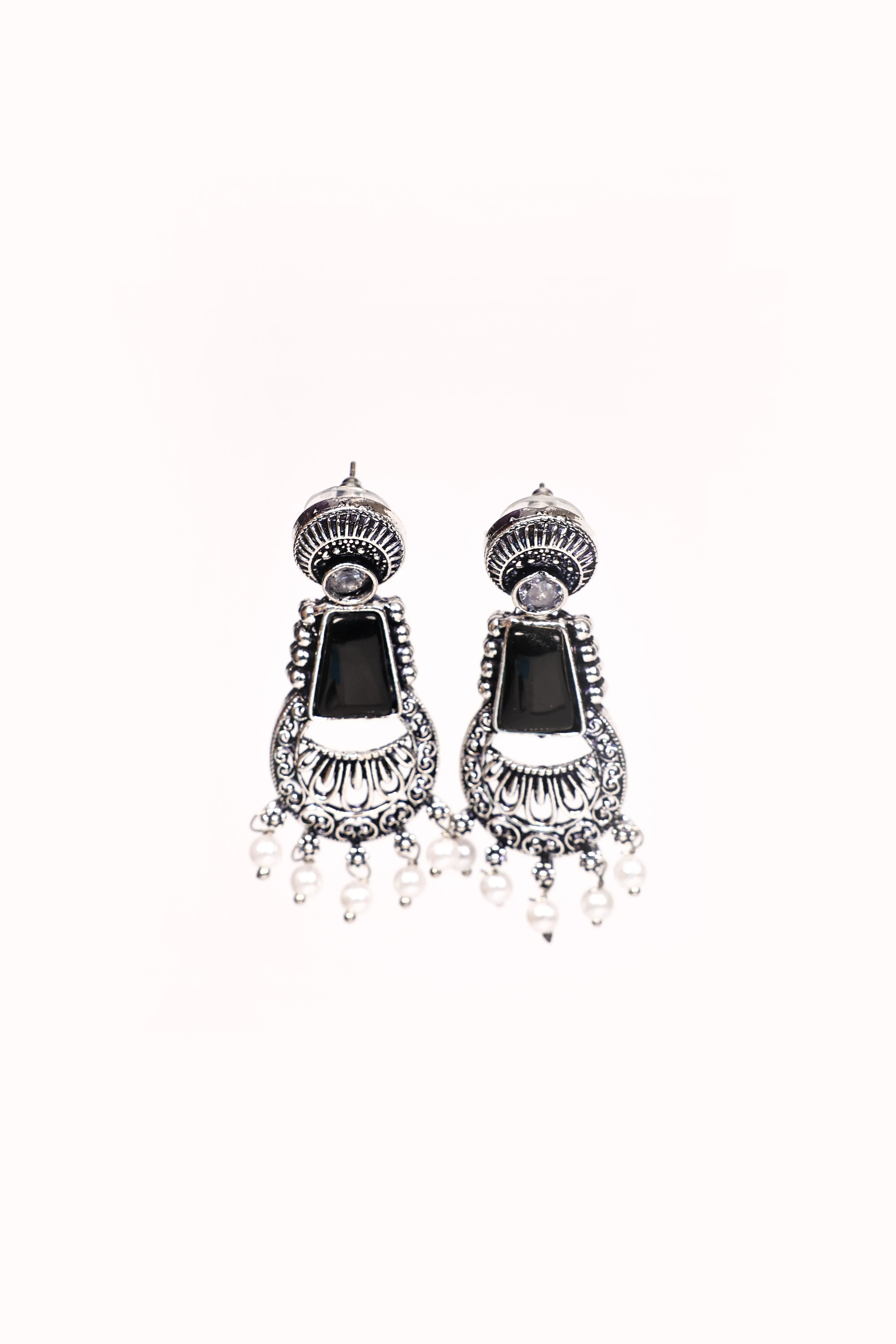 Multicolour Pearl Jhumka