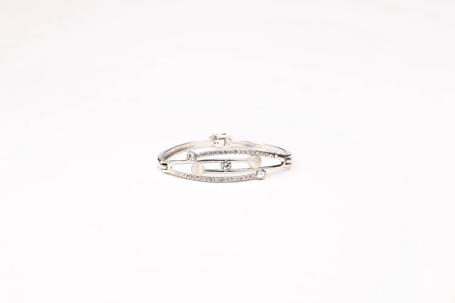 Twin Line Crystal Bracelet