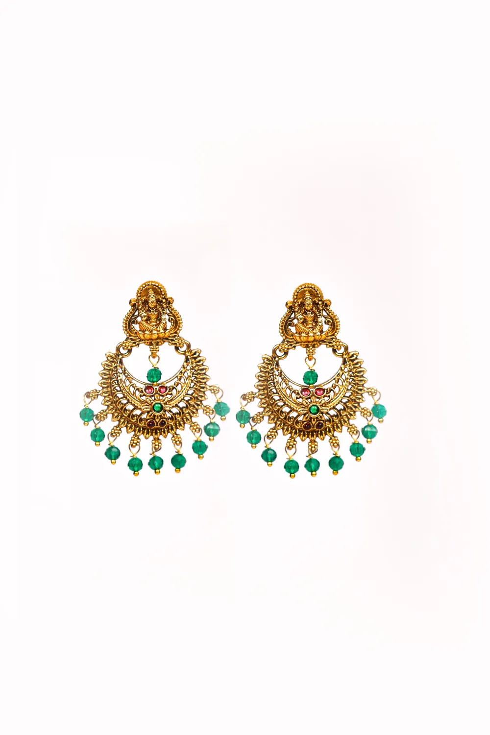 Pachai Chandrika Jhumka